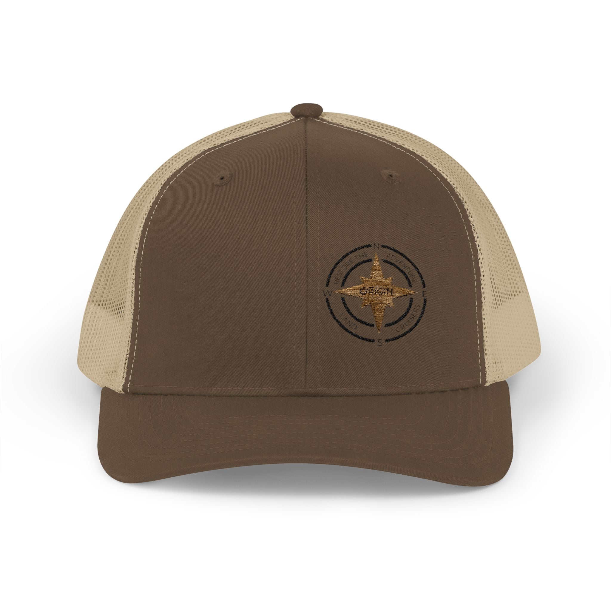 Origin Logo trucker hat with Black & Gold Logo